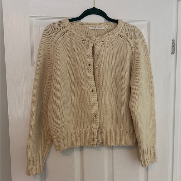 Women's Cream Sweater - Picture 1 of 5